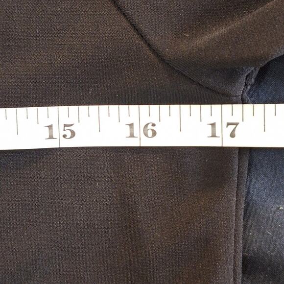 Clara Sun Woo Shirt Women's XS Black Minimalist Basic Boho Lagenlook Chic Tunic - Picture 4 of 6